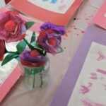 Child Development Center-Paper Flowers-Adventures In Learning